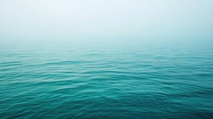 Obraz premium Calm and Tranquil Seascape with Soft Turquoise Water Surface