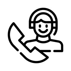 support line icon