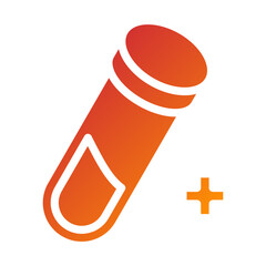 Vector Design Blood Sample Icon Style