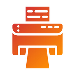 Vector Design Printer Icon Style