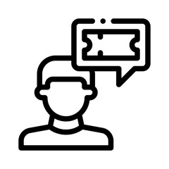 call center line icon