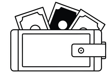 Wallet with Banknote Secure Your Cash Style