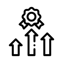 competitive line icon