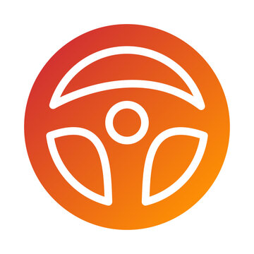 recommend clip art: Steering Wheel Icon Style