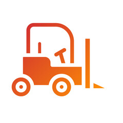Forklift Icon Style
