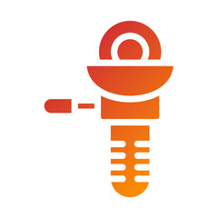 Grinder Tool Icon Style