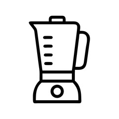 Electric Blender for Guest Use Icon Design