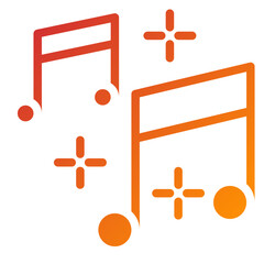 Musical Note Icon Style