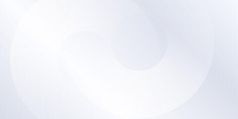 Abstract grey background with dynamic circle art background