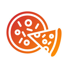 Pizza Icon Style