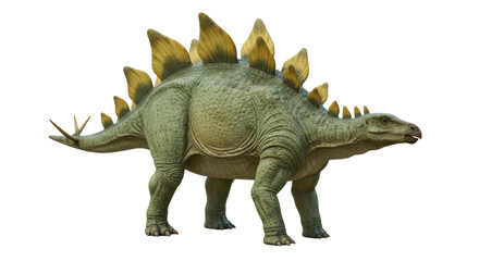 Obraz premium Isolated Stegosaurus Dinosaur