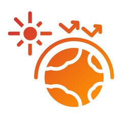 Greenhouse Effect Icon Style