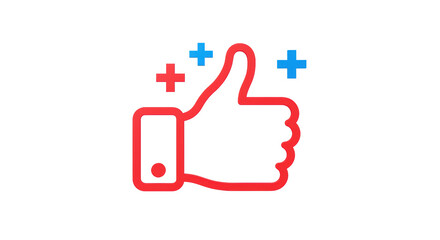 Isolated Like Button