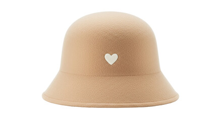 Isolated Hat with Heart