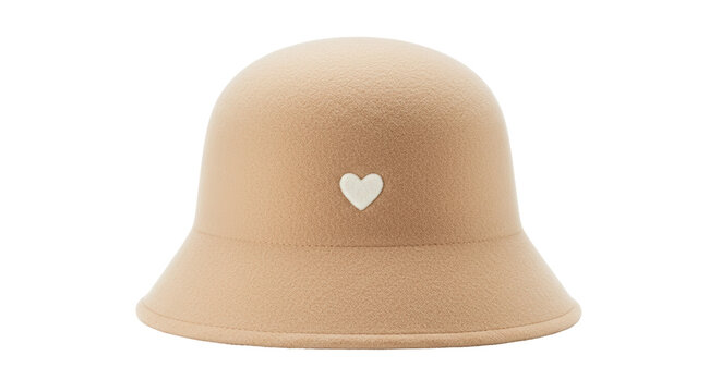 Isolated Hat with Heart