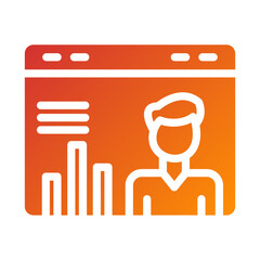 Page Visitors Icon Style