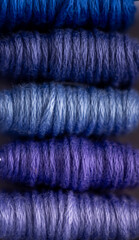 Close up of Cotton Thread in Various Colors