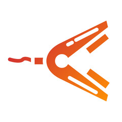 Hair Straightener Icon Style