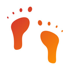 Footprint Icon Style