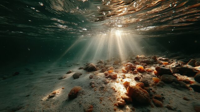 Vibrant Underwater World Revealing Coral Reef Landscape &ndash; Marine Biology Study for Conservation Awareness