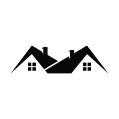roof real estate logo