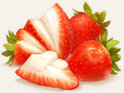 Strawberry clip art preview