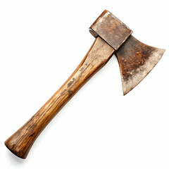 axe isolated on white