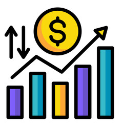 Profit And Loss  Icon Element For Design	