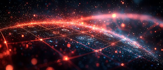 A neon-lit emoji star chart with grid lines, dark futuristic interface, cyberpunk vibe, cinematic depth of field, side-angle perspective, ultra-realistic CGI