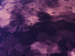 Abstract water background with purple hues.