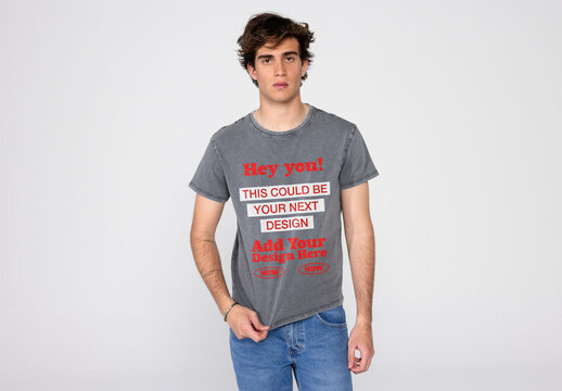 Cool Mockup T-Shirt Design for Casual Wear