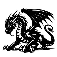 tattoo, vector, dragon, animal, illustration, tribal, symbol, black, silhouette, art, head, design, cartoon, bird, sign, nature, wild, monster, logo, tiger, lion, wolf, teeth, mascot, wildlife