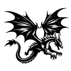 tattoo, vector, dragon, animal, illustration, tribal, symbol, black, silhouette, art, head, design, cartoon, bird, sign, nature, wild, monster, logo, tiger, lion, wolf, teeth, mascot, wildlife