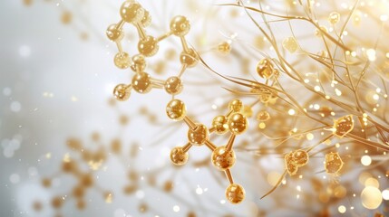 Conceptual image of Q10 used in skincare health and bioenergy solutions