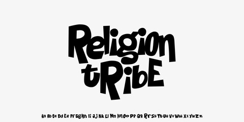 Elegant Font. Groovy Font. Graffiti Font. Creative Hand Drawn Uppercase,lowercase .Street Art Classic Lettering Fashion Designs Typography modern serif decorative vintage concept vector illustration