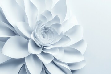 Paper Flower Close Up