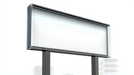 Obraz premium Isolated For Sale Real Estate Sign on Crisp White Background