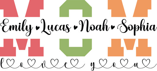 mom svg design cut files