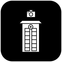 hospital camera icon design