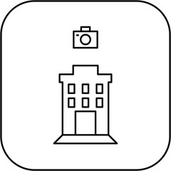 hospital camera icon design