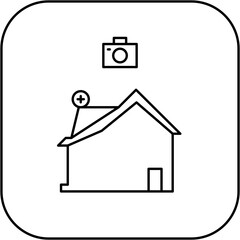 hospital camera icon design