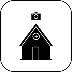 hospital camera icon design