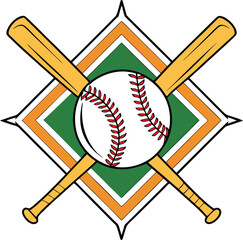 baseball logo design for club