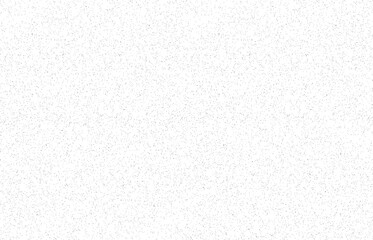 Abstract vector noise. Small particles of debris and dust. Distressed uneven background. Grunge texture overlay with fine grains isolated on white background. Vector illustration.
