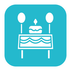 Birthday Table Icon