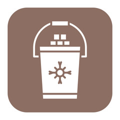 Ice Bucket Icon