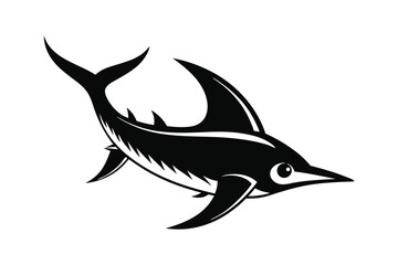 a swordfish challenges a ship to a race that wins   