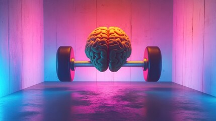 Brainpower:  A Conceptual Image of Mental Fitness and Strength Training