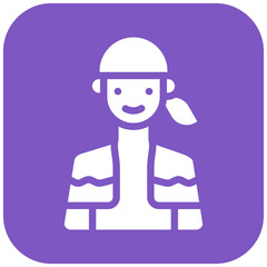 Man hanging Towel Icon