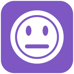 Neutral Face Icon